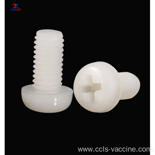 M8 M10 white nylon plastic machine screw